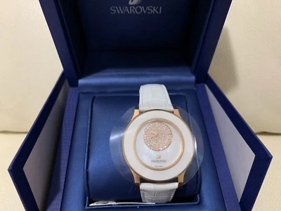SWAROVSKI OCTEA CLASSICA ASYMMETRIC  ROSE GOLD WOMENS WATCH 5095482 NEW - Image 1 of 4