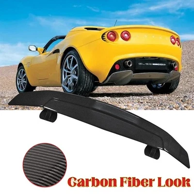 52" Carbon Fiber Spoiler Wing Rear Trunk Wing GT Style For Lotus Elise 2004-2011 — 第 1/4 张图片