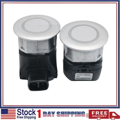 2x For Lexus GS300 GS35 GS430 IS250 IS350 IS F 89341-30021 Silver Parking Sensor - Imagem 1 de 4