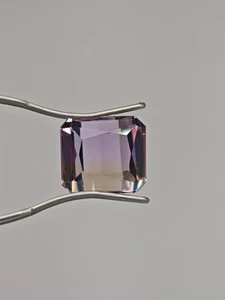 Ametrin 3.48ct VVS Octagon-Cut Edelstein – Unbehandelt Bolivien - Bild 1 von 6