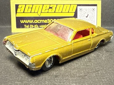 1968-69 Matchbox Lesney King Size - K-21 MERCURY COUGAR - Gold - No Box - Image 1 of 4