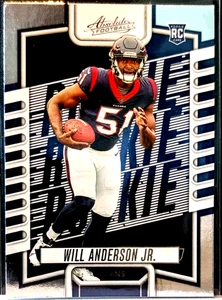 2023 Panini Absolute Will Anderson Jr. RC #103 Houston Texans - Bild 1 von 2