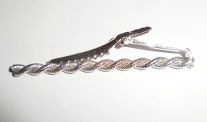 VINTAGE ANSON TIE CLASP TIE BAR NICE ROPE DESIGN - Picture 1 of 4
