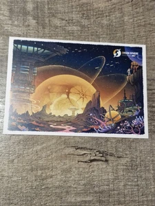 Dyson Sphere Program Postkarte Landschaft Sci-Fi Merchandise Gamescom 2025 - Bild 1 von 2