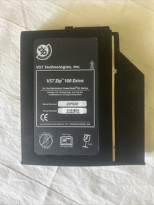 Vintage VST Iomega Zip 100 Drive ZIPG3 pour PowerBook série G3 Apple Macintosh - Photo 1/5