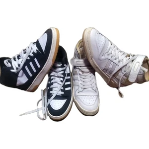 Adidas Break Start Mid /Forum 84 High Cloud Men’s Size 8 Hightop Shoes Black - Picture 1 of 8