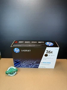 HP 26X High Yield Black Original LaserJet Toner Cartridge, CF226X New Sealed!!! - Zdjęcie 1 z 7