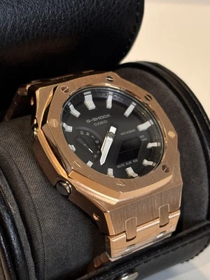 Custom G-Shock, CasiOak, GA-2100 - Rose Gold Edition  - Image 1 of 4