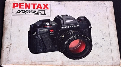 Original Pentax Program A User Manual 1984 Edition - Excellent - Image 1 of 4