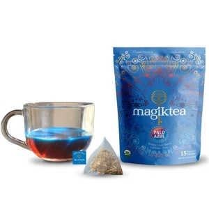 Magiktea, Palo Azul, 15 Plant-Based Tea Bags, USDA Organic, Kidneywood, Caffeine - Picture 1 of 8