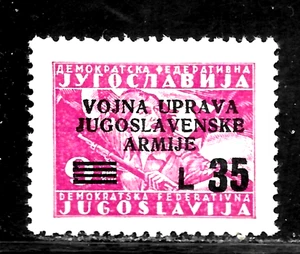 HICK GIRL-OLD MINT YUGOSLAVIA-LJUBLJANA SC#50 ISSUE 1947 A5428 - Picture 1 of 2