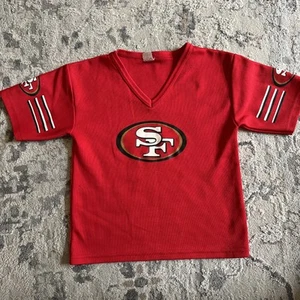 Vintage San Francisco 49ers Kids Franklin Jersey Size Youth Medium - Picture 1 of 7