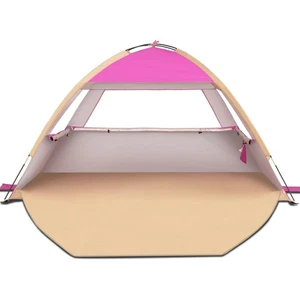 Beach Tent Sun Shelter for 3/4-5/6-7/8-10 Person, UPF 50+ UV Protection Beach... - Picture 1 of 7