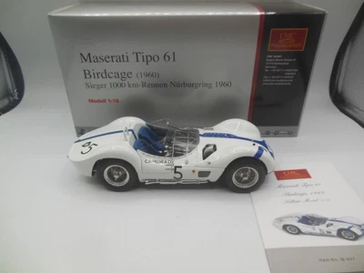 CMC M-047 1960 Maserati Tipo 61 Birdcage Sieger 1000KM Rennen Nurburgring RN5 - Image 1 of 4