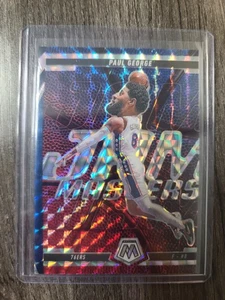2024-25 Panini Mosaic Paul George Jam Masters #13 Prizm RARE ERROR MIS-CUT 1/1? - Picture 1 of 3