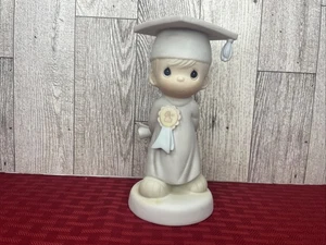 Precious Moments Figurine "God Bless You Graduate" 1986 Enesco #106194 MIB W/Tag - Picture 1 of 6