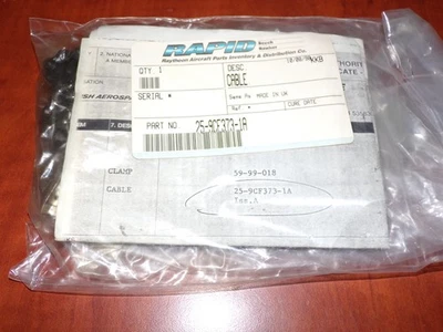 Conjuntos de cables Beech Hawker 25-9CF373-1A Foto 1 de 3