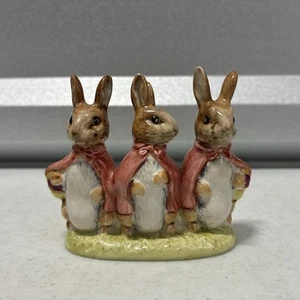 Beatrix Potter Floppy, Mopsy And Cottontail, Beswick, F. Warne. 1954 - Picture 1 of 7