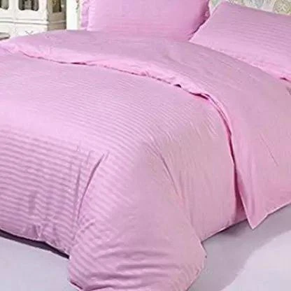 180 Thread Count Polycotton 单条纹扁平手工灰色床单包 1 — 第 1/1 张图片