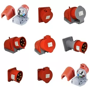 CEE Stecker Kupplung Gerätestecker Wandsteckdose Steckdose QuickConnect 16A 5Pol - Bild 1 von 37