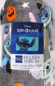Lilo & Stitch Halloween Fleece Throw 72" x 60" Blanket So Soft! - Picture 1 of 4