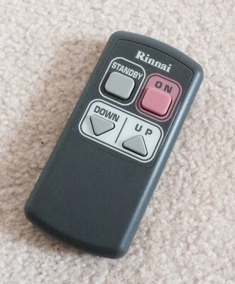 Rinnai Avenger 25 or Plus or Dynamo 15 or Capella 18 Gas Heater Remote Control - image 1 of 4