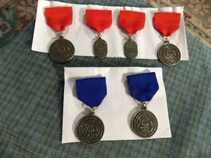 Vintage FLORIDA BAND MASTRS ASSOCIATION Concert Band Medals LOT OF 7 Solo Jazz - Picture 1 of 5