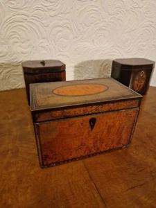Carrito de té antiguo de madera satinada del siglo XIX - Imagen 1 de 24