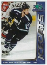 Marc Brown 2000-01 Worcester IceCats (AHL)