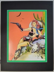 Dave Stevens WANTED Kunstdruck Pro Matted Ursus 1991 Good Girl - Bild 1 von 1