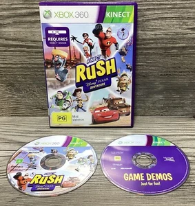 Xbox 360 Kinect Rush Disney Aventura Juego 5 Mundos Toy Story Coches Multijuegos - Imagen 1 de 10