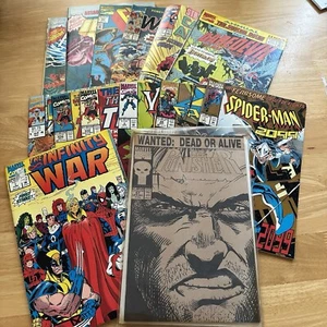Marvel Comics Bundle X 14 - Inch: Infinity War 1 Spider-man Thor Venom & More - Picture 1 of 3