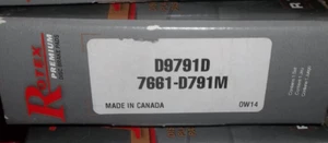Juego de pastillas de freno de disco trasero, semimetálicas - Rotex D9791D - Imagen 1 de 1