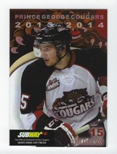 2013-14 Prince George Cougars (WHL) Jari Erricson