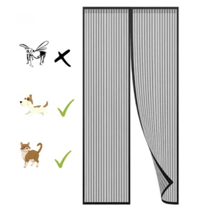 TENDA ZANZARIERA MAGNETICA CON CALAMITA DI VARIE MISURE COLORI PORTE E BALCONI - Foto 1 di 7