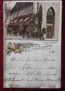 DEUTSCHLAND - NÜRNBERG - NUERNBERG / 1898 - Bild 1 von 2