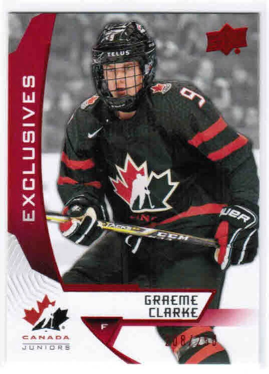 2019 UD TEAM CANADA JUNIORS/WOMEN/ALUMNI EXCLUSIVES CARDS 1-100 U-Pick From List - Image 1 of 1