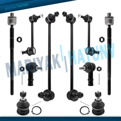 10件装完整前后悬架套件适用于2003 - 2007 2008现代Tiburon — 第 1/4 张图片