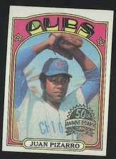2022 Heritage 1972 Topps JUAN PIZARRO #18 50th Anniversary Topps Chicago Cubs 
