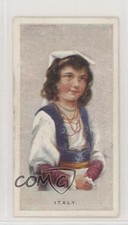 1924 ITC Children of all Nations Tobacco Italy #22 a8x