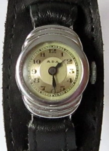 NOS ART DECO WW2 ERA SWISS SMALL LADIES MECHANICAL WATCH"ADA" # 653 - Picture 1 of 9