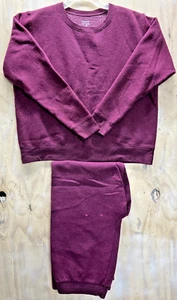 Hanes softsweats Womens Sz L Winter Active Wear Waist Sz 32 in - Picture 1 of 9