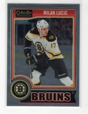 Milan Lucic 14-15 O-Pee-Chee OPC Platinum Base #3 Boston Bruins