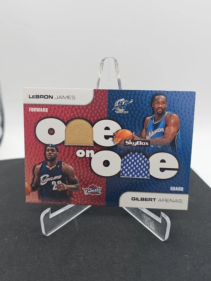 Camiseta deportiva doble Skybox Lebron James y Gilbert Arenas 2008-2009 uno a uno Foto 1 de 4