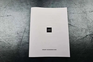 New Bose Smart Sounbar 900 Owner's Guide Operating Manual - Picture 1 of 4