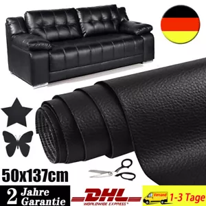 137x50cm Selbstklebend Sofa Patch Reparatur Kunstleder Flicken Lederreparatur - Bild 1 von 13