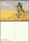 Künstlerkarte Kunstwerke: MAX SLEVOGT Sandsturm in der Libyschen Wüste 1960