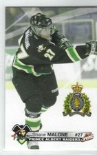 2006-07 Prince Albert Raiders (WHL) Shane Malone