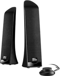 Altavoces Hercules XPS 2.0 40 delgados para computadora PC con cable USB - Imagen 1 de 3