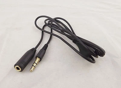 3.5mm Male to Female Stereo Earphone Audio Extension Cable w/ Volume Control 3FT - Image 1 of 4